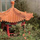 Chinesischer Teepavillon in der botanika